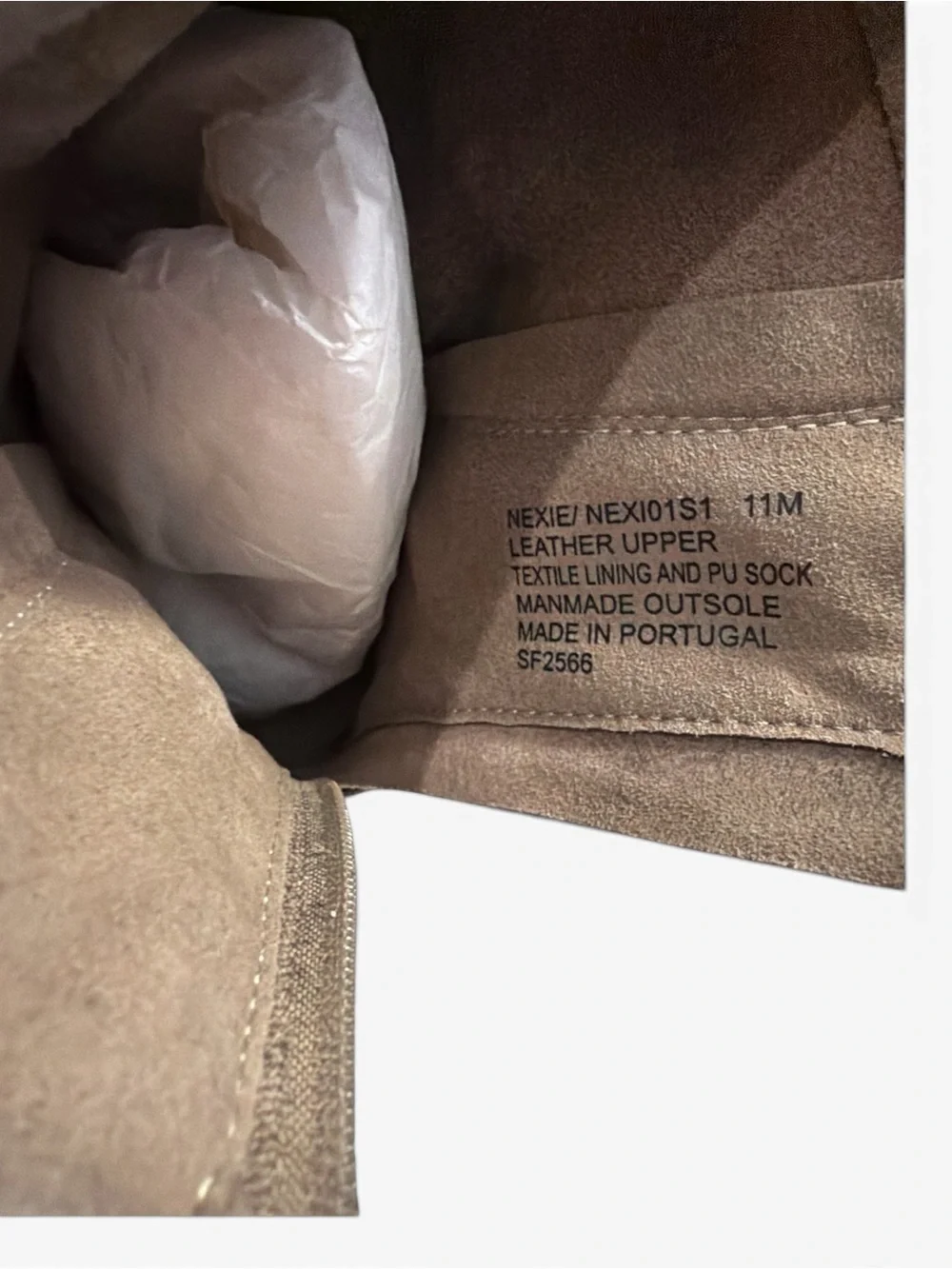 Steve Madden Nexie Bootie Suede Size 11 Taupe Back Zipper Almond Toe New